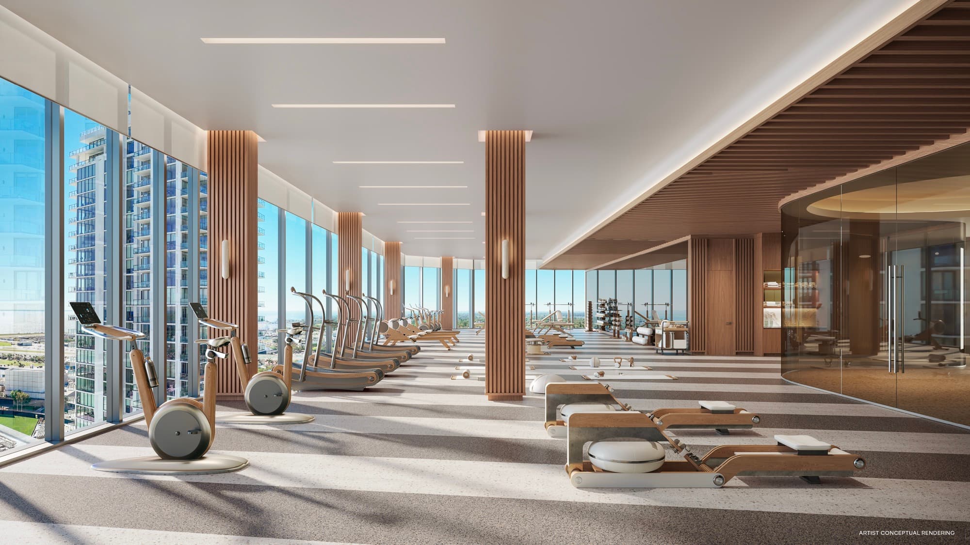 Full-service wellness center and spa