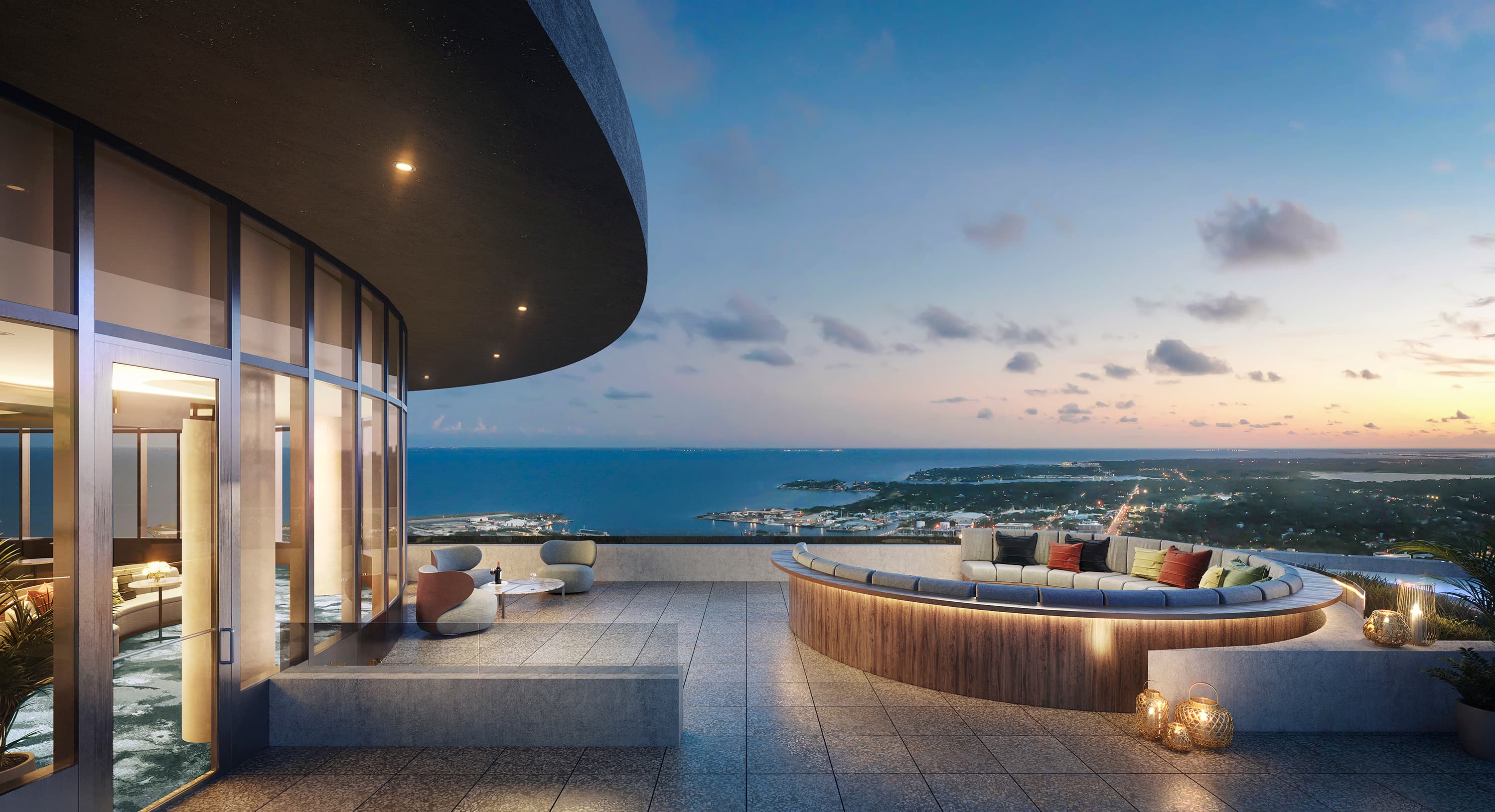Sky Lounge observation deck